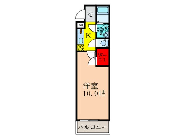 フジパレス吹田ウエストⅠ番館の物件間取画像